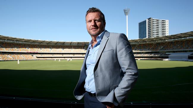 Queensland Cricketers Club Chief Executive Officer Lachlan Furnell at the Gabba. Picture: Richard Walker