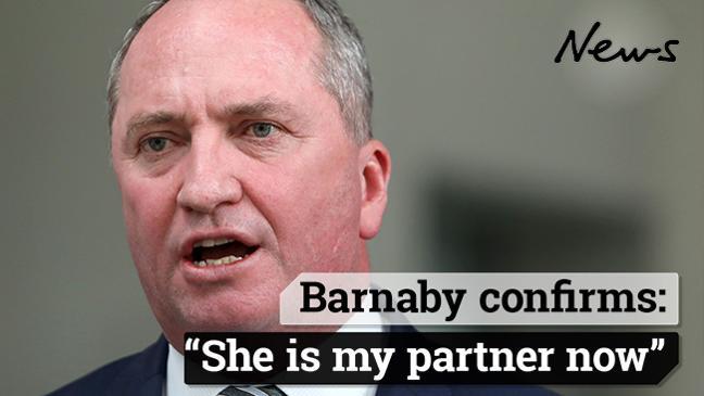 Barnaby Joyce is deeply sorry to his wife and girls