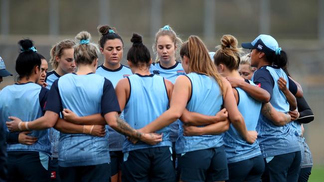 The NSW women will have seven debutants. Picture: Phil Hillyard