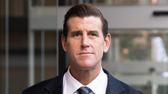 Ben Roberts-Smith at the Federal Court, Sydney. Picture: NCA NewsWire / James Gourley