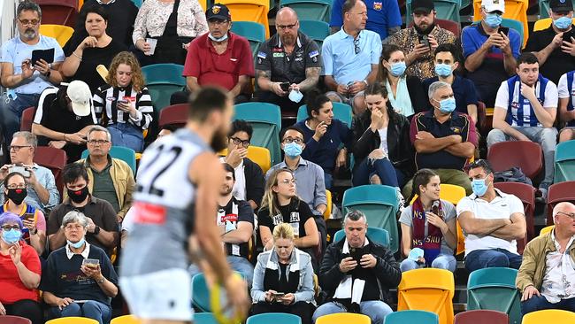 The AFL has announced that a crowed of 50,000 will be allowed during round 1. Picture: Getty.