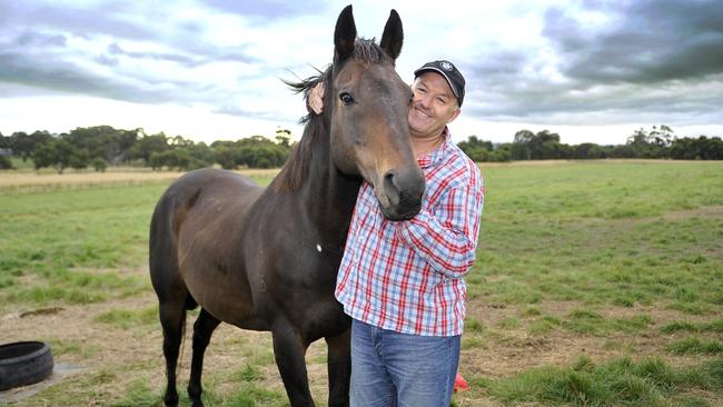 Better Loosen Up and trainer David Hayes at Living Legends in 2011.