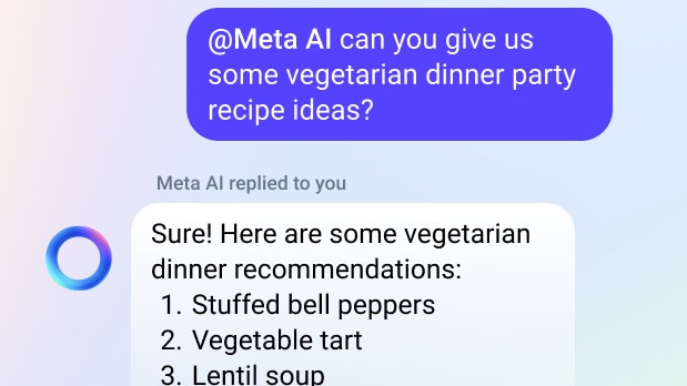 The new assistant Meta AI will be the first time many people around the world experience using AI. Picture: Supplied
