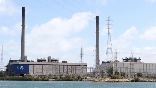 AGL Power Station at Torrens Island in Adelaide, November 4, 2019. Photo: AAP Image/Kelly Barnes.