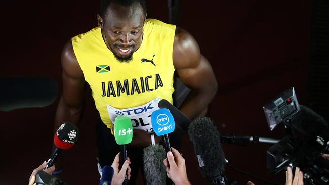 Usain Bolt is the centre of attention at his final ever meet before retirement.