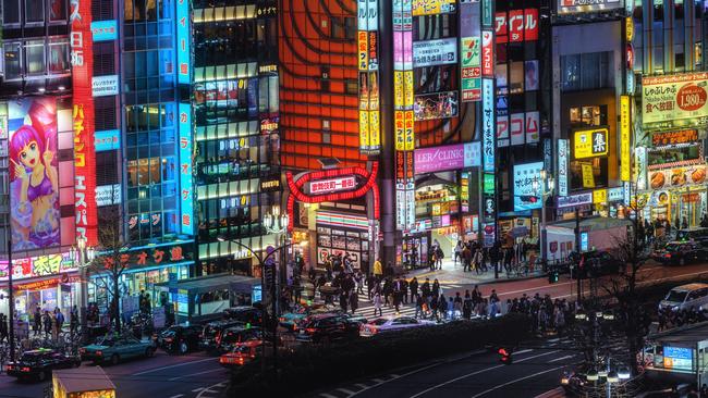 Hallas finds big cities are a good source of inspiration. Picture: Getty Images