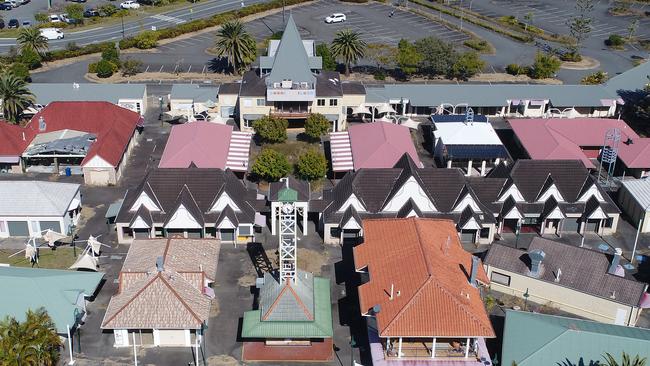 Village Square, a failed marketplace at Hope Island. Picture Glenn Hampson