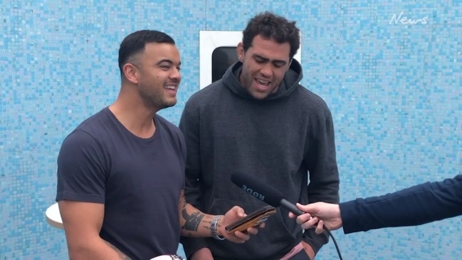 Guy Sebastian and Dale Finucane smash out a tune