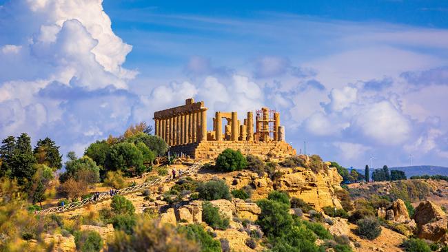 Next stop is the Unesco World Heritage-listed Valley of the Temples in Agrigento.