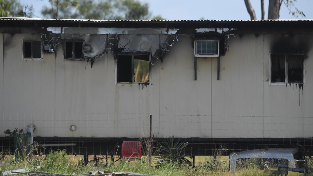 Cattledog Court donga fire. Picture: (A) manda Parkinson