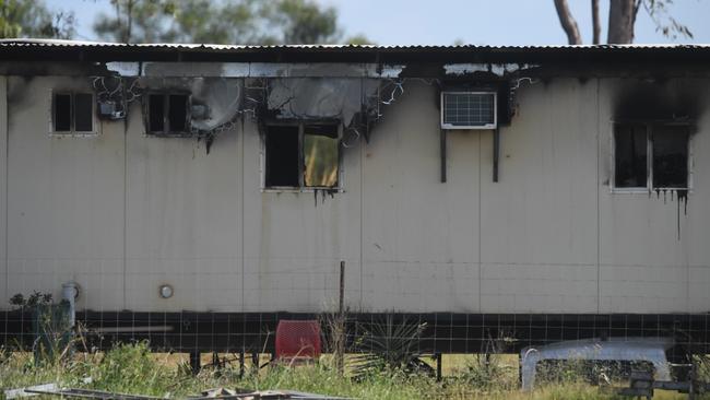 Cattledog Court donga fire. Picture: (A) manda Parkinson