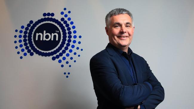 NBN chief executive Stephen Rue. Picture: Aaron Francis