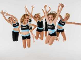 JUMP FOR JOY: A few students from Encore Performing Arts. Picture: Pointe Shoot Love