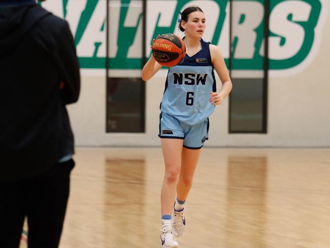 Jessie-May Hall. Photo: Jaylee Ismay/Basketball NSW