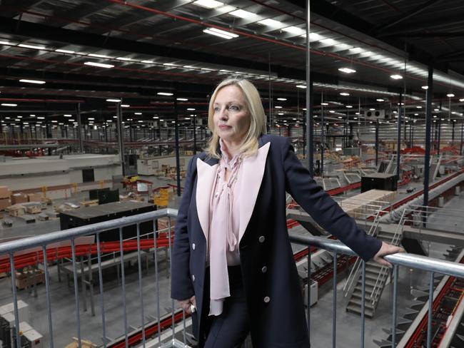 Former Australia Post chief executive Christine had big plans for the organisation. Pic Mark Cranitch.