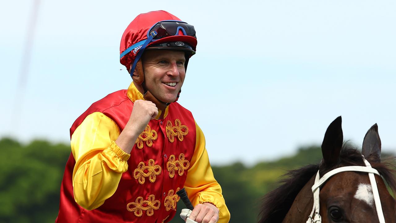 Tommy Berry looks set for a big day at Gosford on Thursday. Picture: Getty Images