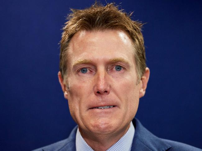 Attorney-General Christian Porter has vigorously denied an historical rape allegation levelled at him. Picture: Stefan Gosatti/AFP