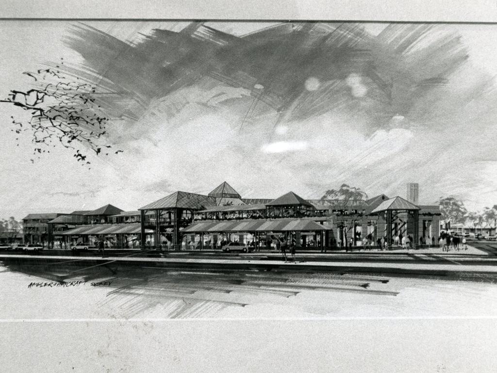 Another earlier artist’s impression of a proposed $40 million development at the site, in 1989.