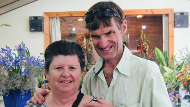 Allan Lawson, pictured with partner Edna Pontelandolfo, was killed after being struck by a car in January 2018. Picture: Supplied