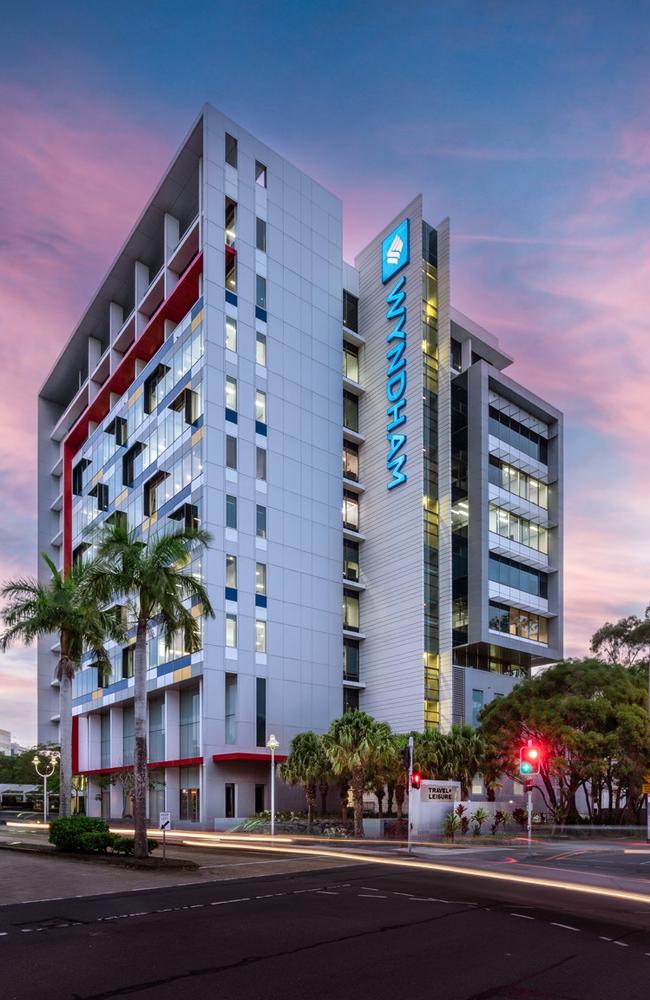 Wyndham tower at Bundall near the Corporate Centre on the Gold Coast. Picture: Supplied.