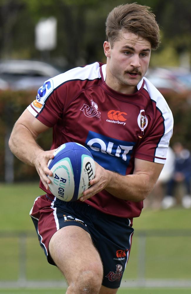 Xavier Rubens. Super Rugby Under-19s action between the ACT Brumbies and the Queensland Reds. Picture courtesy of @jayziephotography