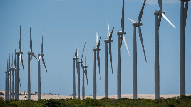 Why are wind farms not approved subject to a rehabilitation strategy, asks Vikki Campion. Picture: AFP