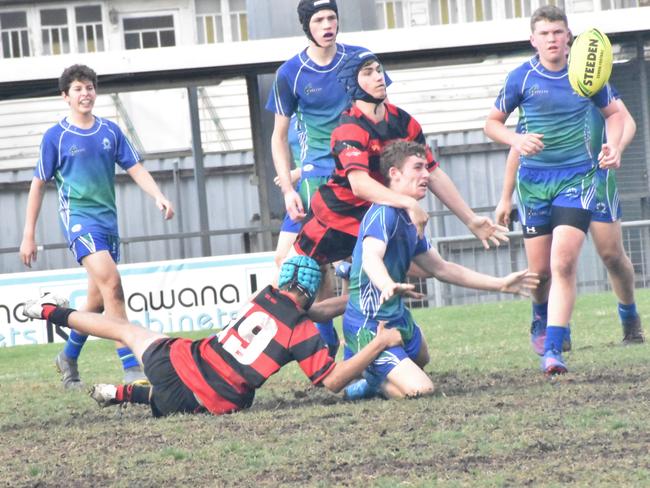 Rockhampton District Secondary Schools Rugby League grand finals, Year 10D, The Cathedral College versus Rockhampton Grammar School, Browne Park, September 9, 2022.