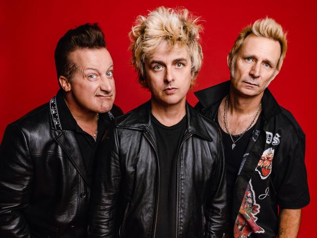 American rock band Green Day. Picture: Supplied.