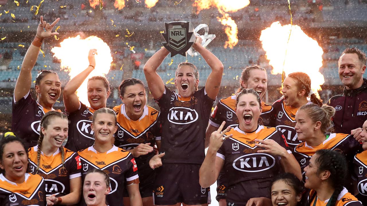 The Broncos will be the team to beat again in NRLW next season. Picture: Cameron Spencer/Getty Images