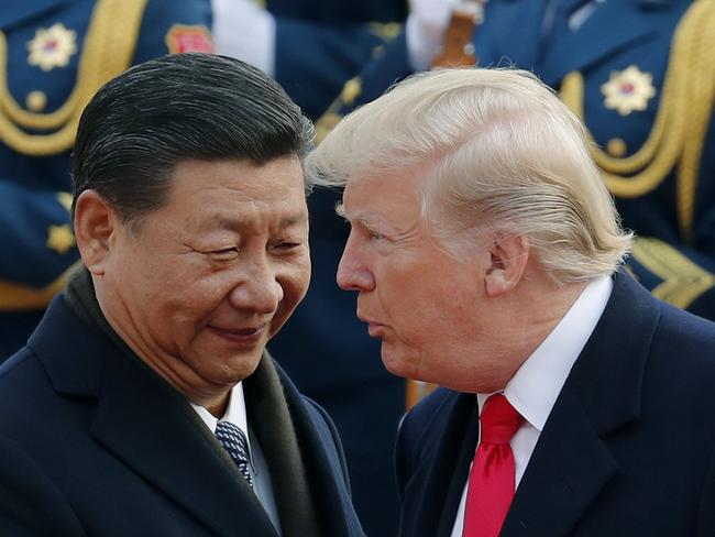 US President Donald Trump has been pressuring his Chinese counterpart Xi Jinping to do more to stop North Korea’s missile and nuclear tests. Picture: Andy Wong,/AP