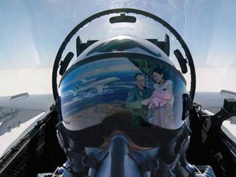 An image used in the new gender doctrine document for the Airforce. Picture: Supplied