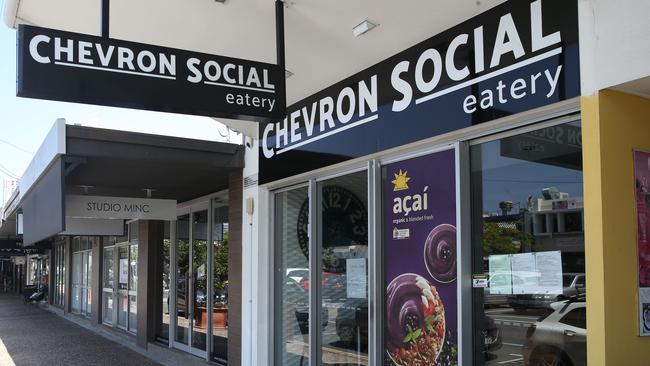 Chevron Social Eatery has closed its doors. Picture Glenn Hampson