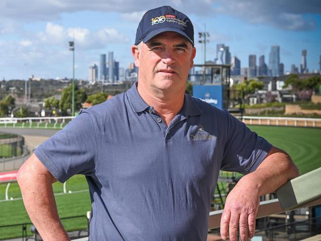 SUPPLIED PHOTOS TO RUN IN RACING VICTORIA SPRING CARNIVAL LIFTOUT IN THE HERALD SUN ON FRIDAY AUGUST 30, 2024, Moonee Valley track manager Marty Synan. Picture: Racing Victoria