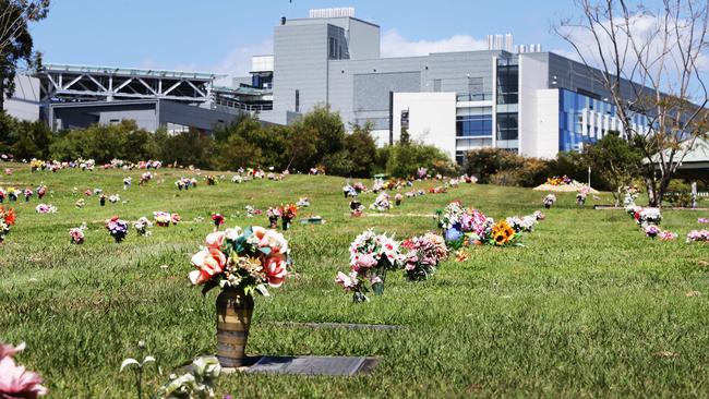 The Gold Coast needs more space for grave sites. Pic by Luke Marsden.