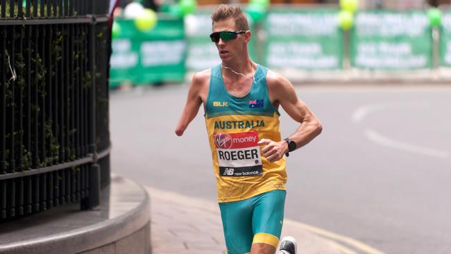 T67DY6 Paralympic athlete Michael Roeger is a big chance at more success in this month’s national championships. Picture: File