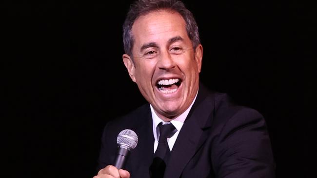 NEW YORK, NEW YORK - OCTOBER 18: Jerry Seinfeld performs onstage at the 2023 Good+Foundation Ã¢â¬ÅA Very Good+ Night of ComedyÃ¢â¬Â Benefit at Carnegie Hall on October 18, 2023 in New York City. (Photo by Jamie McCarthy/Getty Images for Good+Foundation)