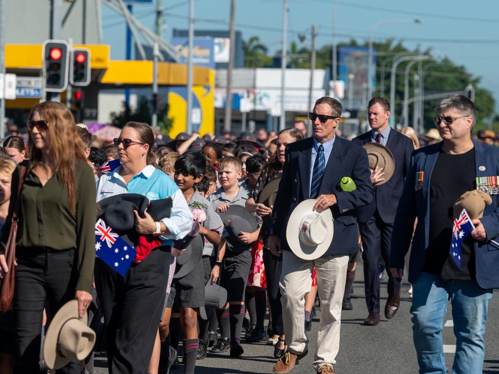 ANZAC Day Mackay Friday 25 April 2025 Picture:Michaela Harlow