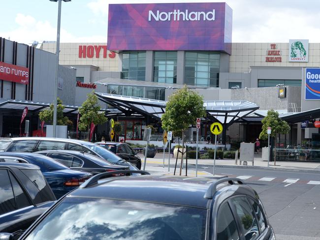 Northland Shopping Centre has been evactuated. Shoppers have returned to the centre. The evacuation order is no longer in place. Picture: Lawrence Pinder