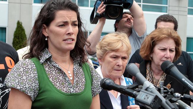 Kerrigan in 2011 after her brother was convicted. Pic: AP Photo/Nancy Lane