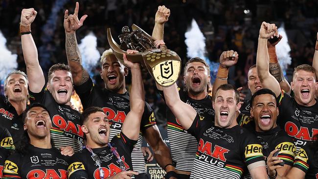 The NRL grand final could be up for sale, as part of a rugby league ‘Super Bowl’. Picture: Getty Images.