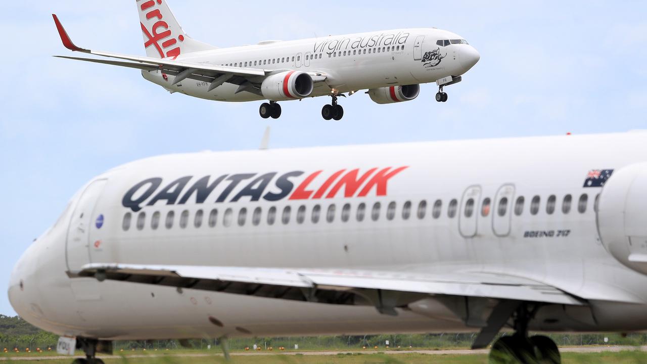 More flights will simultaneously take off and land over Moreton Bay. File picture