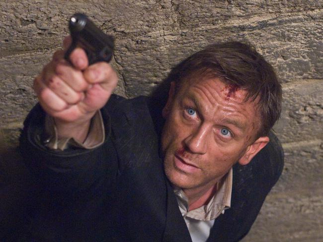 Craig as James Bond in the film.