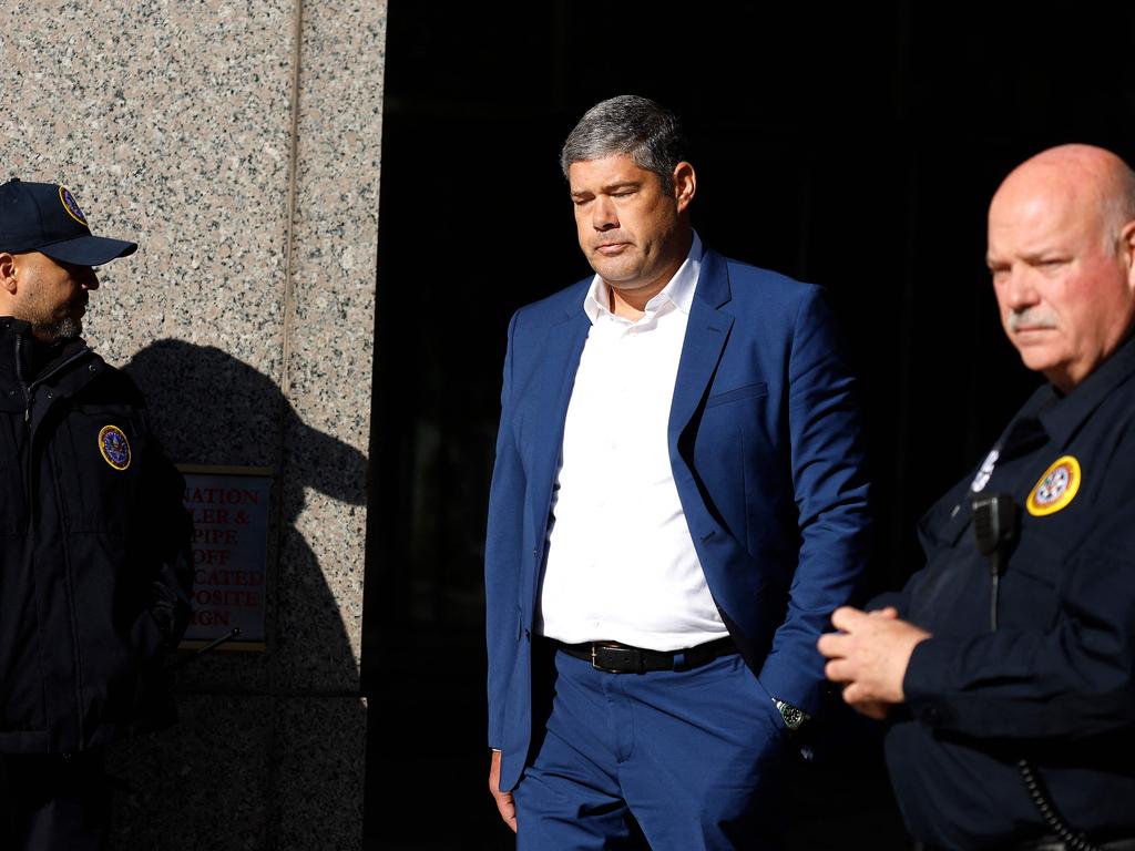 David James witness for the prosecution arrives at Manhattan Federal Court during the Sean 