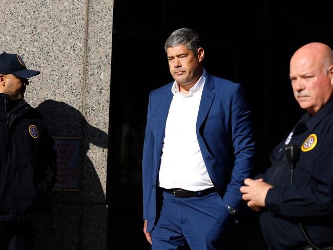 David James witness for the prosecution arrives at Manhattan Federal Court during the Sean 