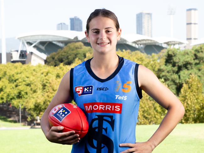 SANFL Women's season preview pic.Sturt Ã¢â¬â India Rasheed13th February 2024 - Picture: Brett Hartwig