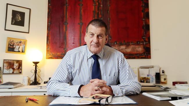 Former Victorian premier Jeff Kennett operated a consultancy business CTMG which was employed by Glenorchy for a management restructure. Picture: AARON FRANCIS