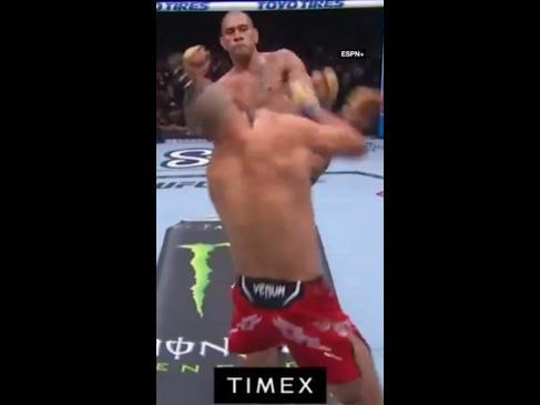 UFC shocked by brutal head kick