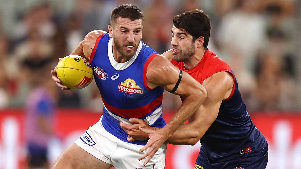 Two of the top five players in the game? AFL 23 says so. Pic: Michael Klein