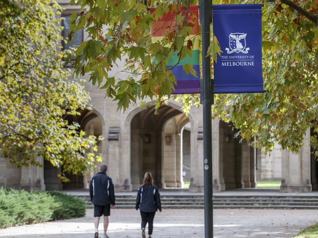 MELBOURNE, AUSTRALIA - NewsWire Photos APRIL 26, 2021: MELBOURNE, AUSTRALIA - Melbourne University Campus in Carlton. Picture: NCA NewsWire / David Geraghty