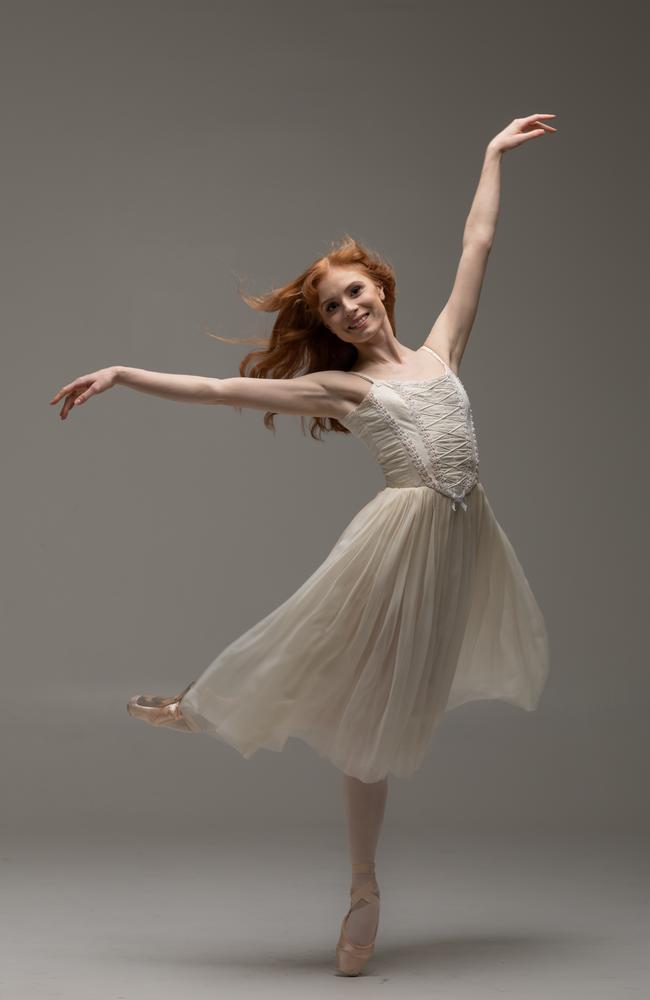 Mia Heathcote has had a stellar year performing with the Queensland Ballet. Picture: David Kelly